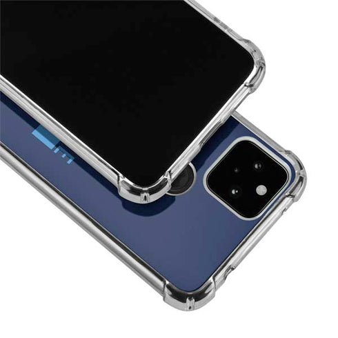 NFL Tennessee Titans Navy Blue Performance Series Google Pixel 5 Clear Case